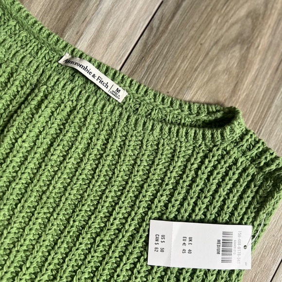 AF Slash Shaker Tank Knit - Green - M - Picture 3 of 8